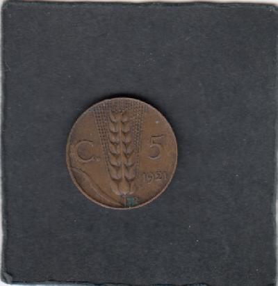 Beschrijving: 5 Centesimi  EMANUELE III